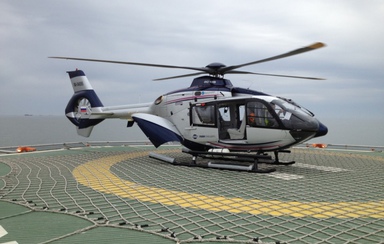 Компания «ПАНХ» приступила к вертолетному сопровождению разработки шельфа в Каспийском море