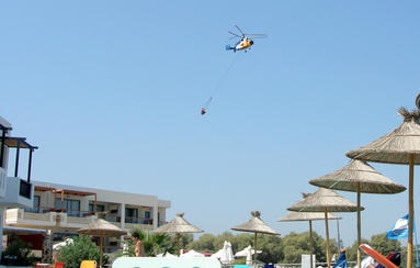 Вертолеты Ка-32 ОАО НПК «ПАНХ» приступили к дежурству по пожаротушению в Греческой Республике